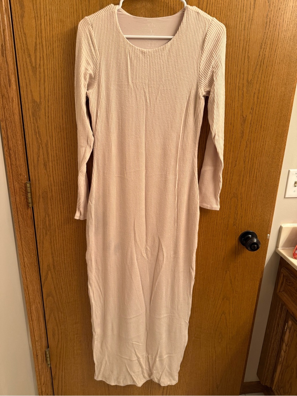 Klassy Network Ribbed Bodycon Dress